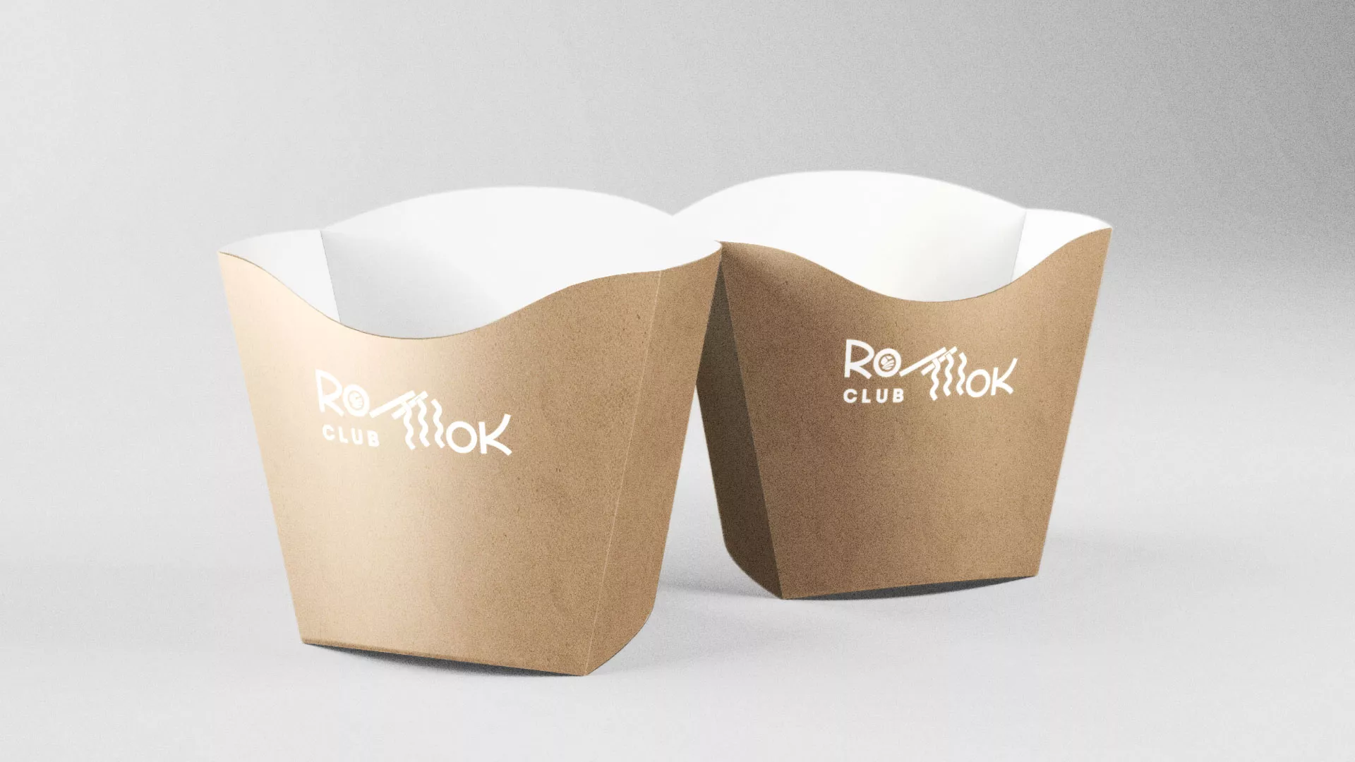 Создание логотипа суши-бара «Roll Wok Club» в Красном Куте