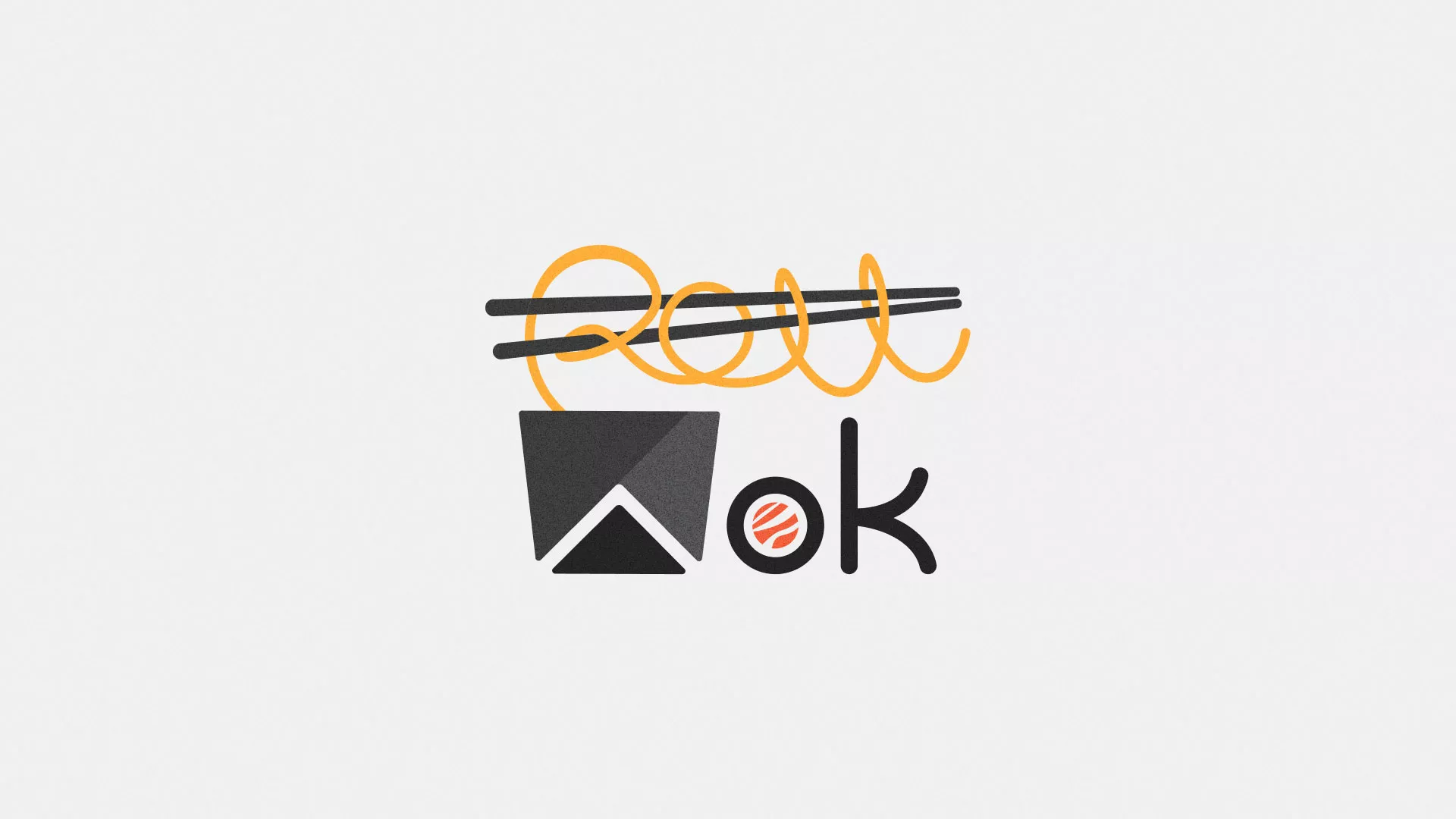 Разработка логотипа в Красном Куте для суши-бара «Roll Wok Club» Разработка логотипа в Красном Куте для суши-бара «Roll Wok Club»