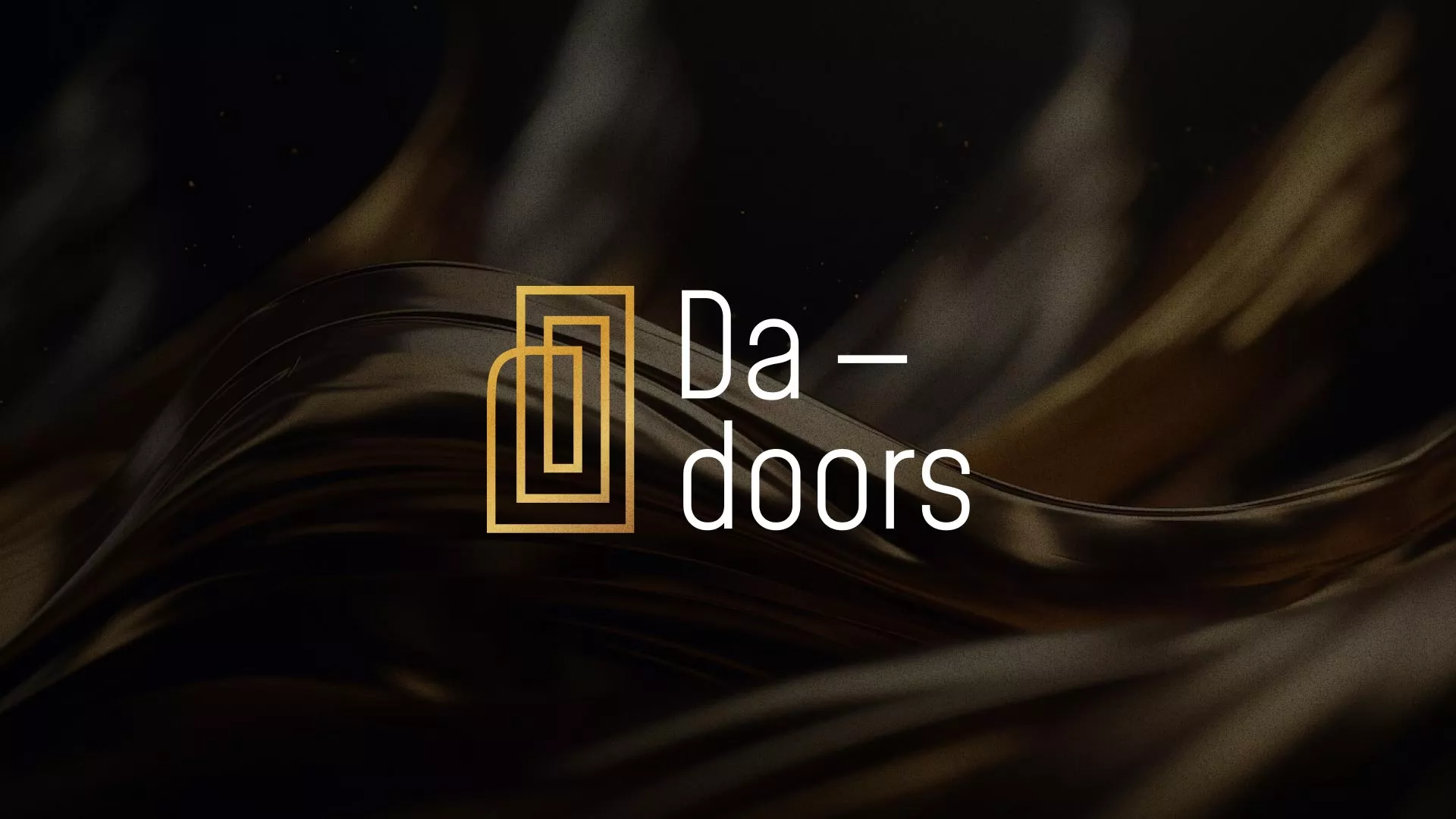 Разработка логотипа для компании «DA-DOORS» в Красном Куте
